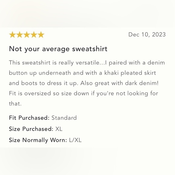 ❤️ HOT PICK ❤️ NWT Size MP - By Anthropologie Embroidered Sweatshirt - Picture 8 of 13